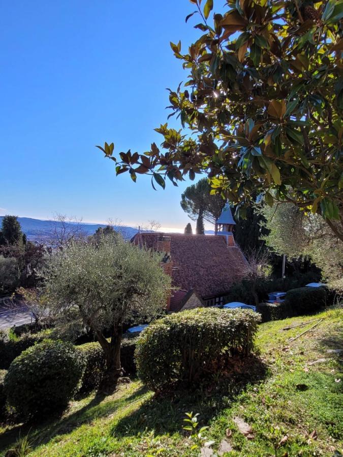 Clim Jardin Et Parking Prive -Piscine Tennis Et Park Vue Mer Grasse Exteriör bild